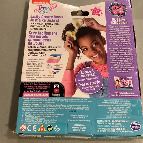 Cool Maker JoJo Siwa bow maker kit plus 1 refill pack - Picture 10 of 12
